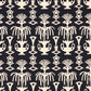 Purchase 181502 | Fountain Grass, Black - Schumacher Fabric