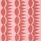 Purchase 181531 | Dagger Stripe, Red On Pink - Schumacher Fabric