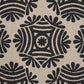 Purchase 181543 | Gilded Star Hand Block, Black - Schumacher Fabric