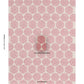 Purchase 181544 | Gilded Star Hand Block, Red - Schumacher Fabric