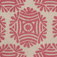 Purchase 181544 | Gilded Star Hand Block, Red - Schumacher Fabric