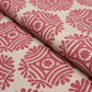 Purchase 181544 | Gilded Star Hand Block, Red - Schumacher Fabric