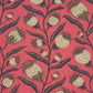 Purchase 181680 | Thistle Vine, Red & Gold - Schumacher Fabric