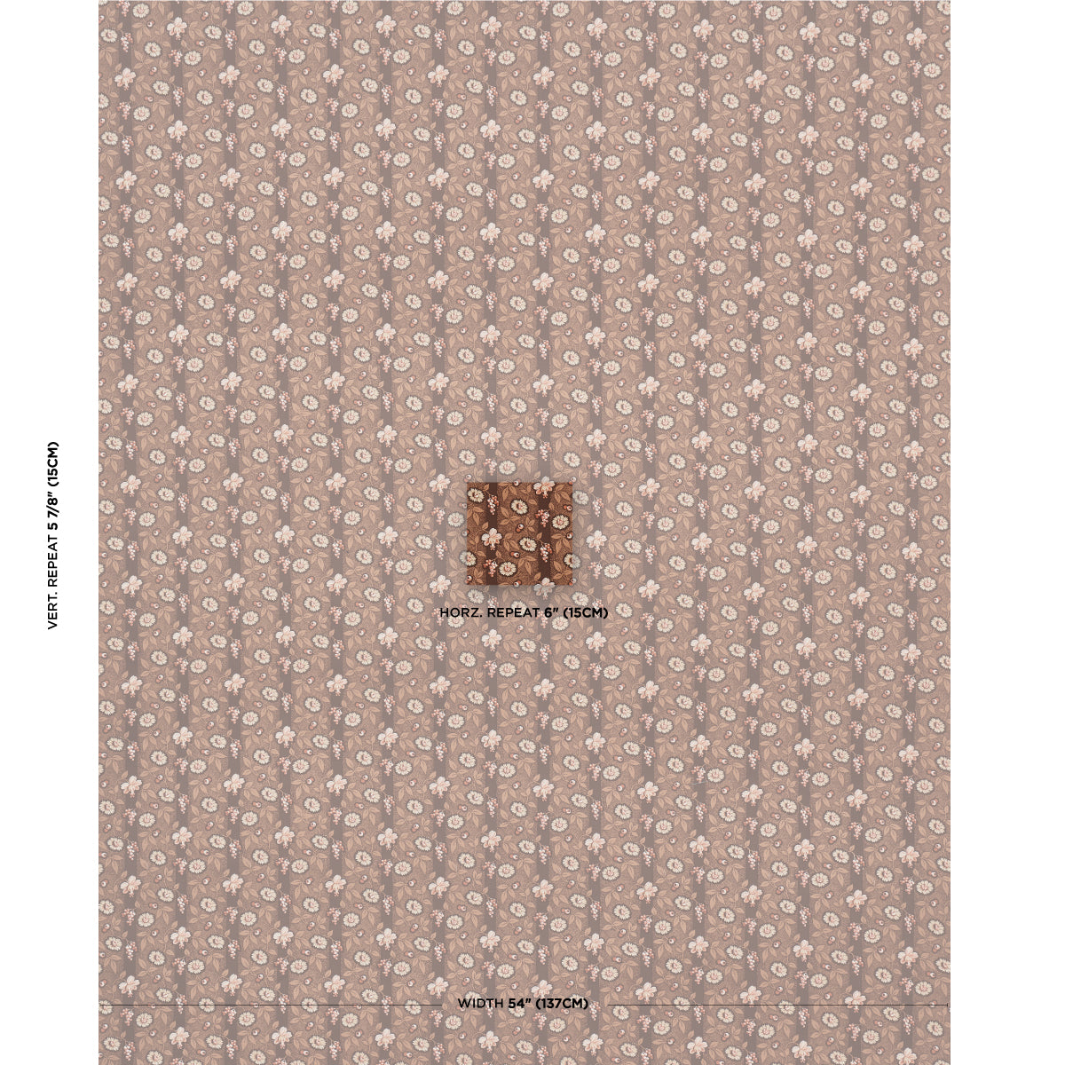 Purchase 181701 | La Rue Stripe, Cognac - Schumacher Fabric