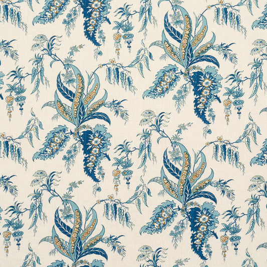 Purchase 181731 | Apolline Botanical, Ciel & Marine - Schumacher Fabric