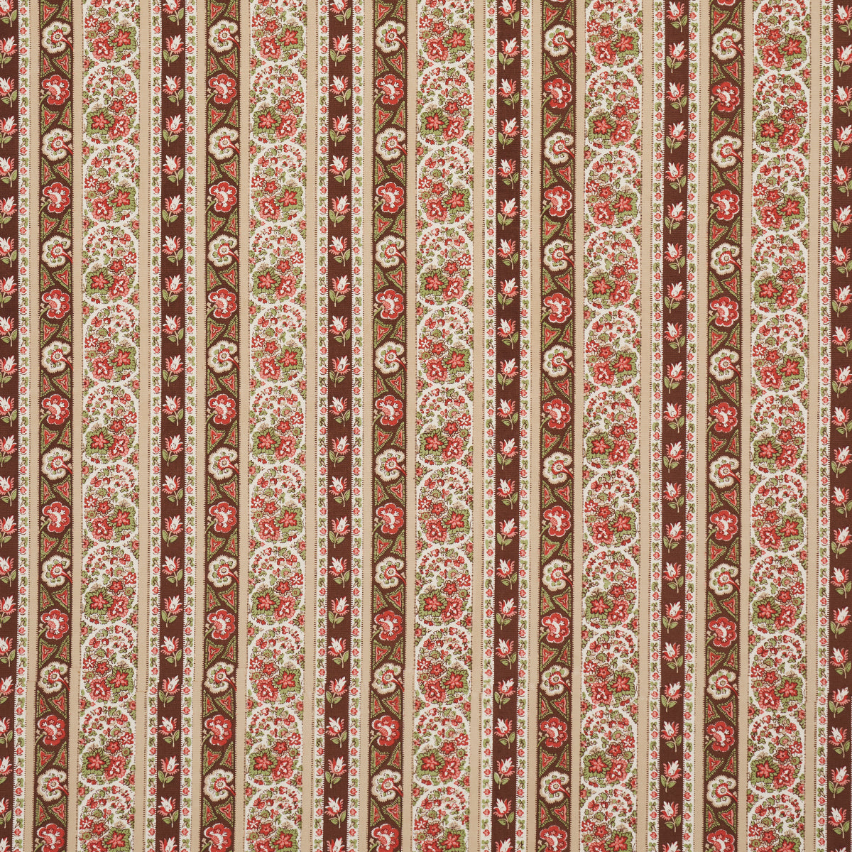 Purchase 181752 | Ines Paisley, Rose & Cognac - Schumacher Fabric