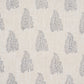 Purchase 181830 | Peacock Linen Hand Blocked Print, Navy & Flax - Schumacher Fabric