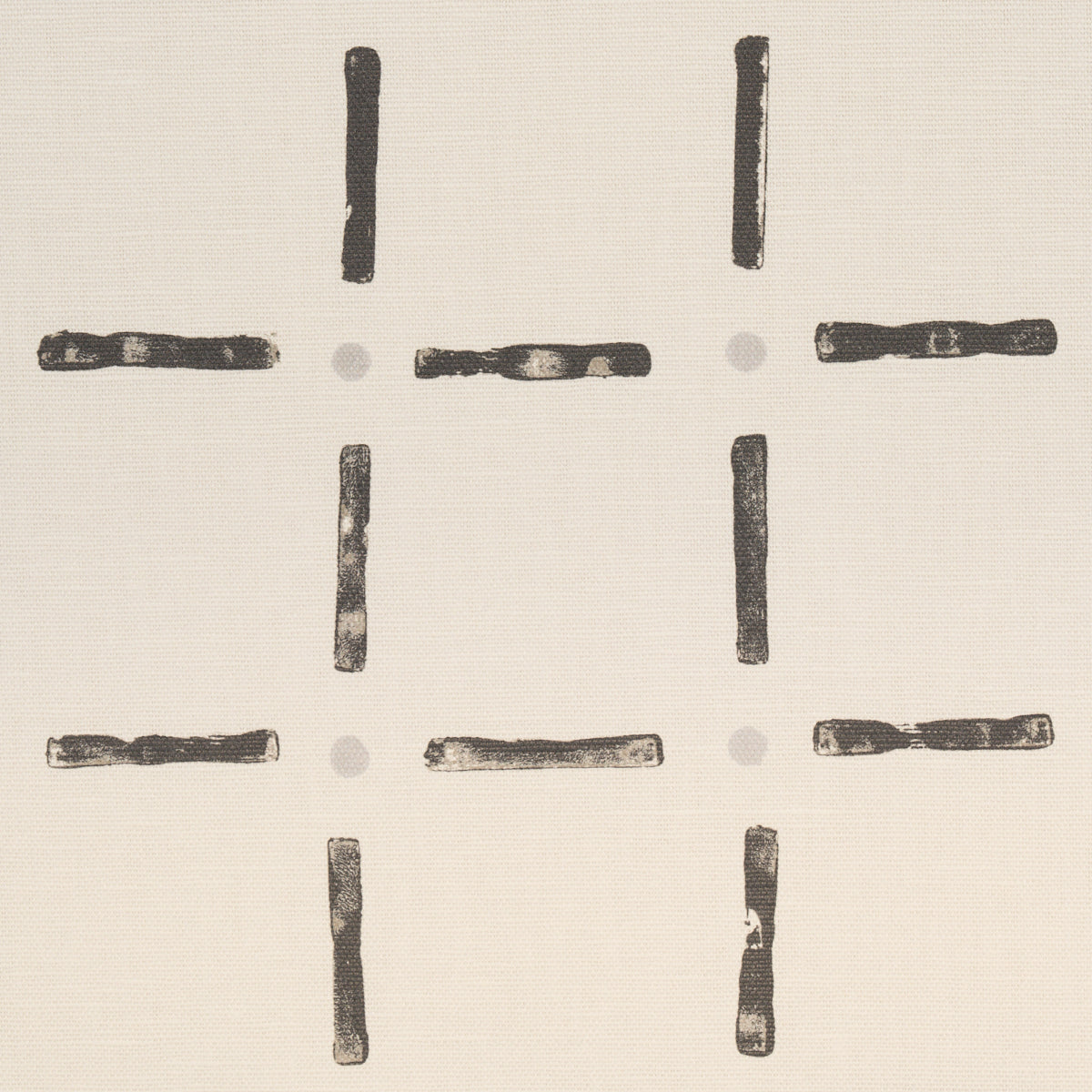 Purchase 181853 | Drifting Grid, Black - Schumacher Fabric