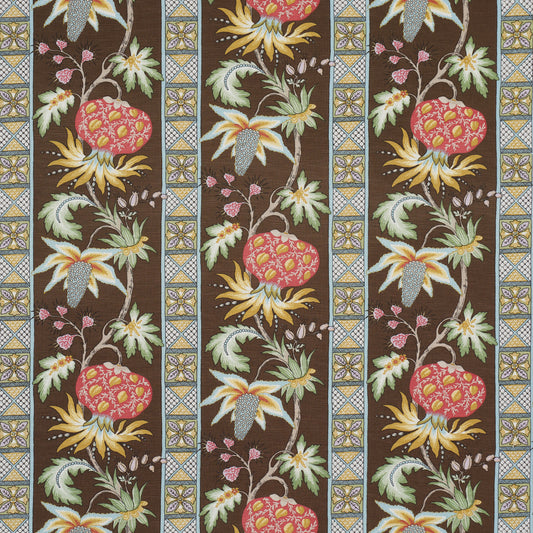 Purchase 181862 | Bailey Botanical, Chocolate - Schumacher Fabric