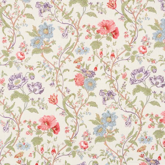 Purchase 181900 | Giselle Floral, Ivory - Schumacher Fabric