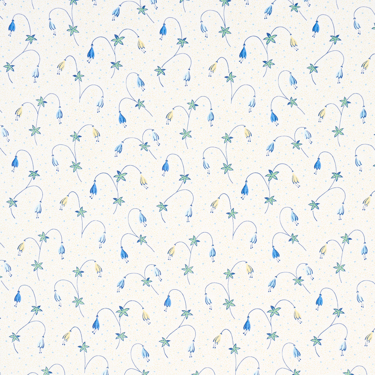 Purchase 181931 | Lolly Floral, Blues - Schumacher Fabric