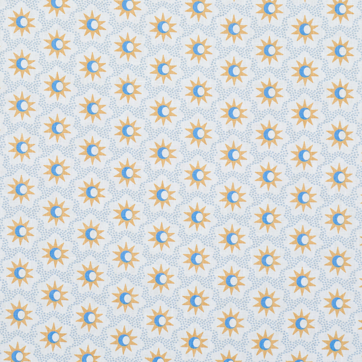 Purchase 181941 | Lucie, Yellow & Sky - Schumacher Fabric