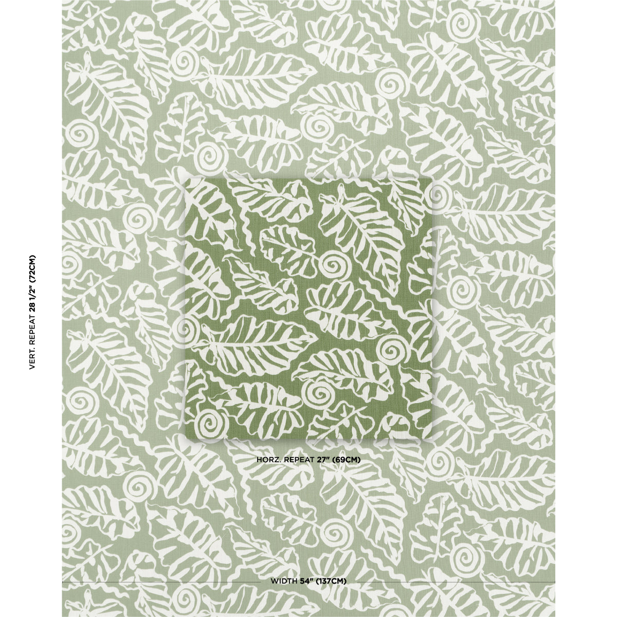 Purchase 181990 | Del Mar Indoor/Outdoor, Verde - Schumacher Fabric
