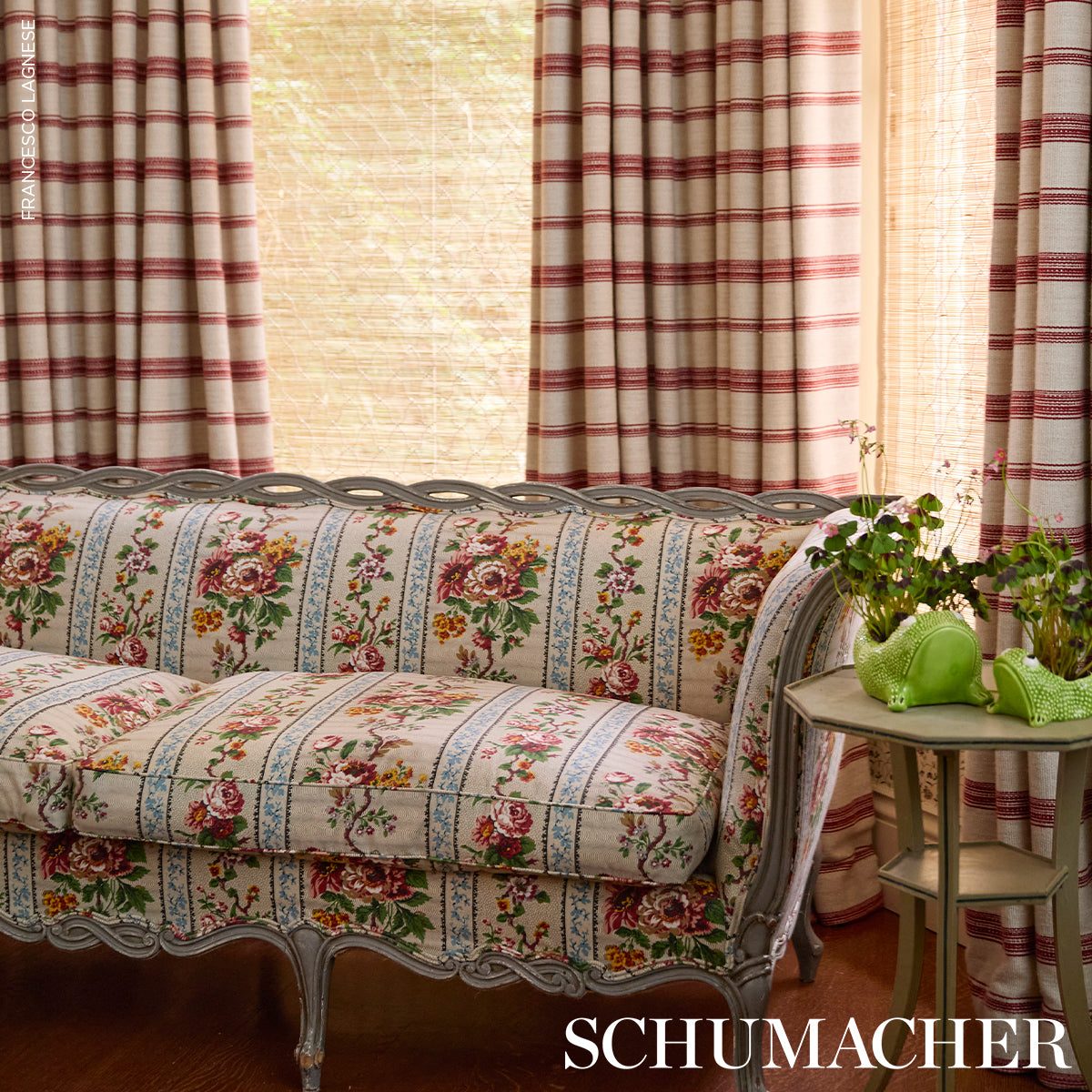 182040 | Elizabeth Chintz, Rose - Schumacher Fabric