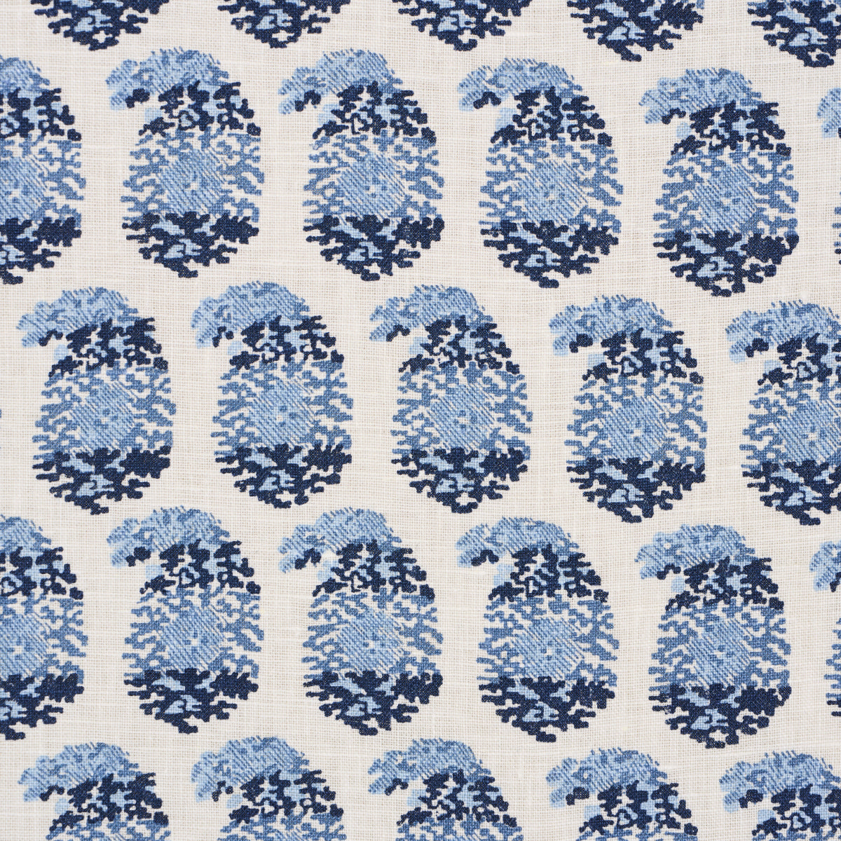 Purchase 182060 | Terry, Blue & Navy - Schumacher Fabric