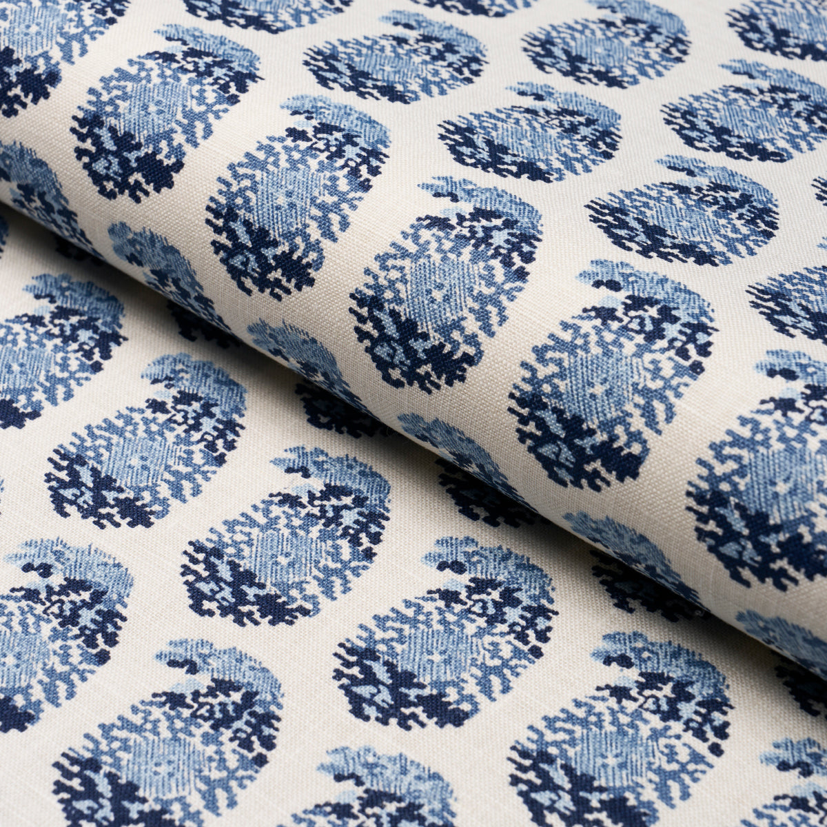 Purchase 182060 | Terry, Blue & Navy - Schumacher Fabric