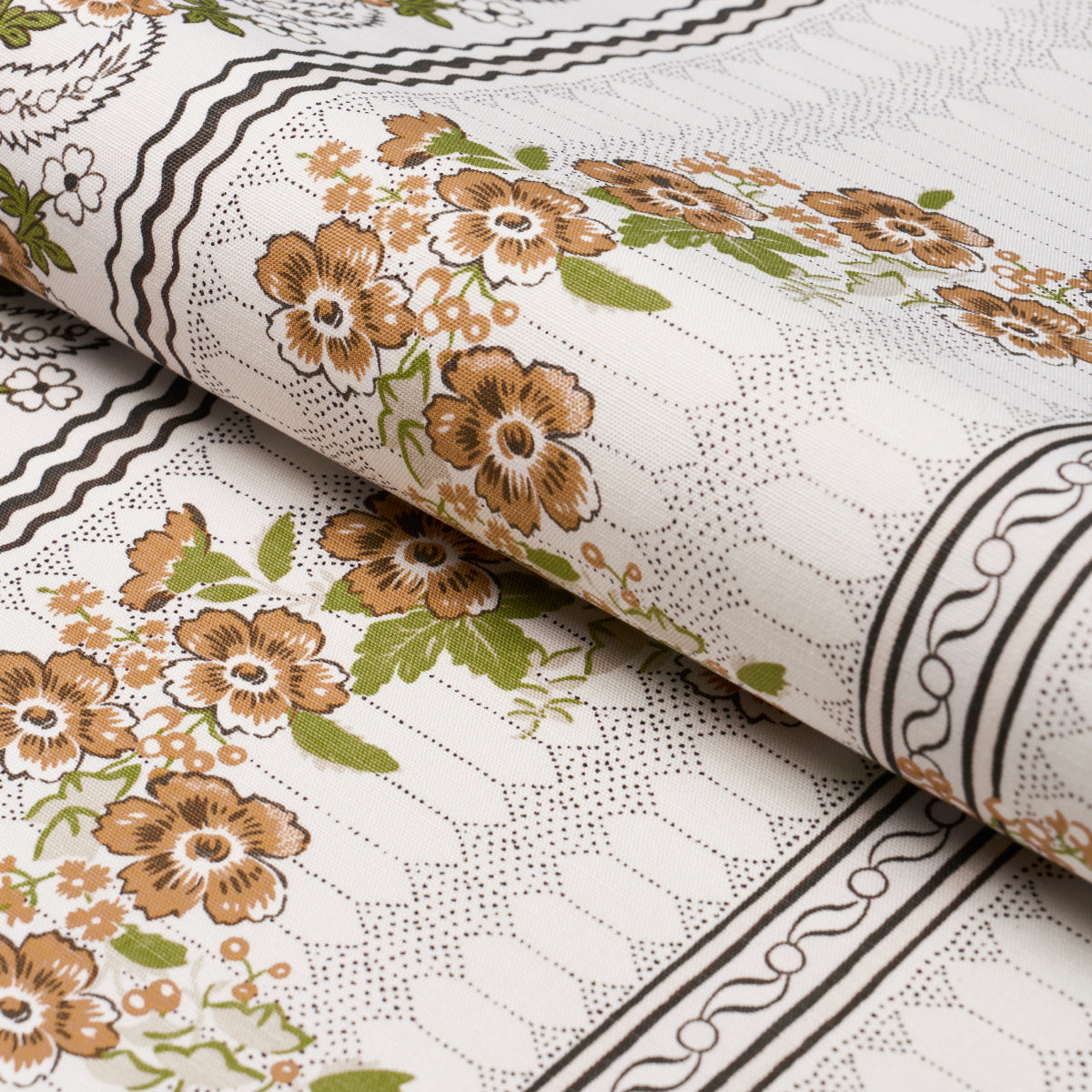 Purchase 182071 | Serena Garland, Ochre - Schumacher Fabric