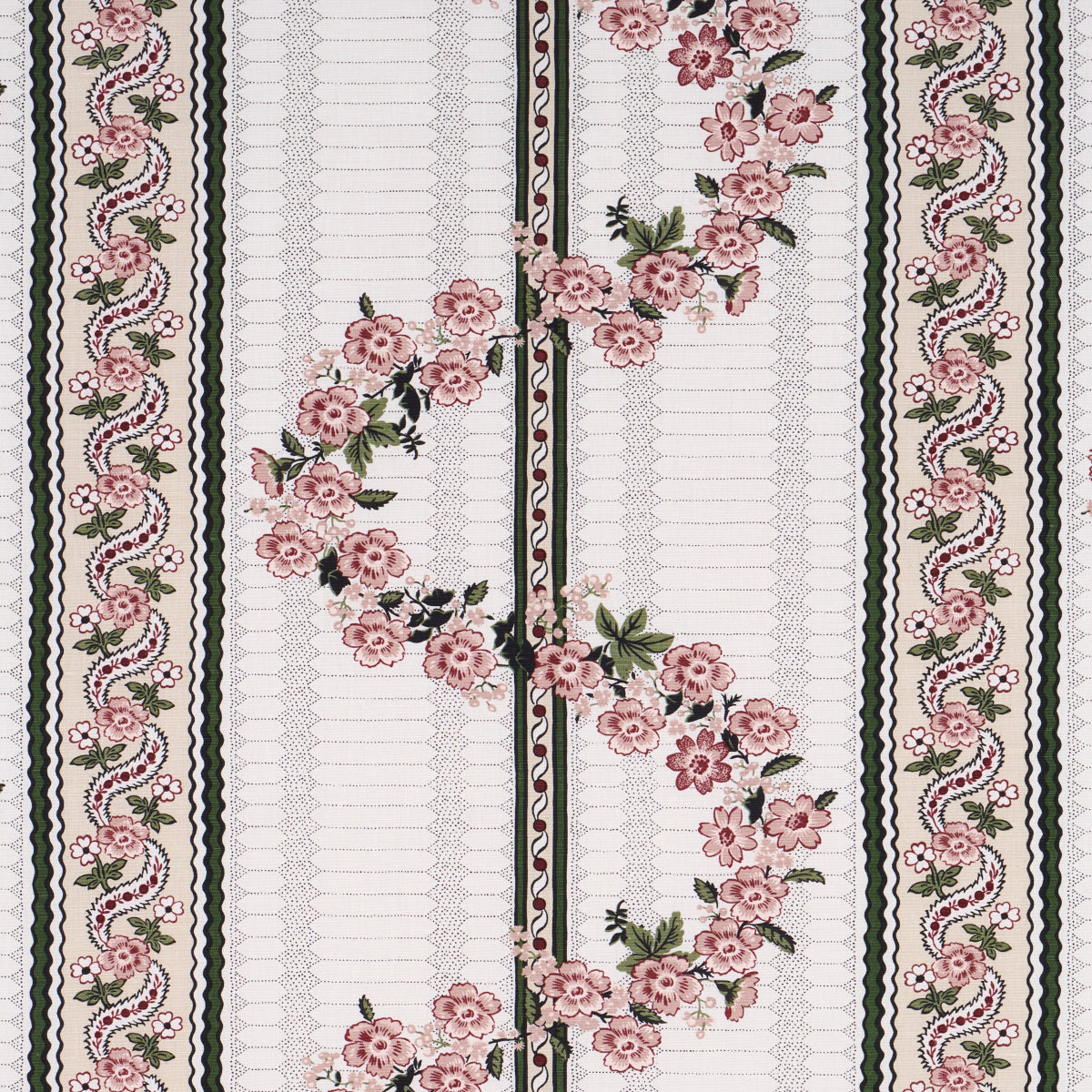 Purchase 182072 | Serena Garland, Rose - Schumacher Fabric