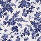 Purchase 182082 | Sibyl Chintz, Blue - Schumacher Fabric