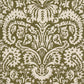 Purchase 182122 | Suffolk Damask, Olive - Schumacher Fabric