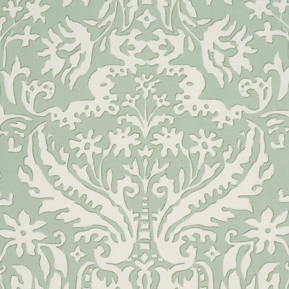 Purchase 182123 | Suffolk Damask, Celadon - Schumacher Fabric