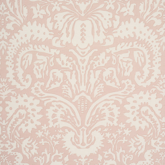 Purchase 182124 | Suffolk Damask, Pink - Schumacher Fabric