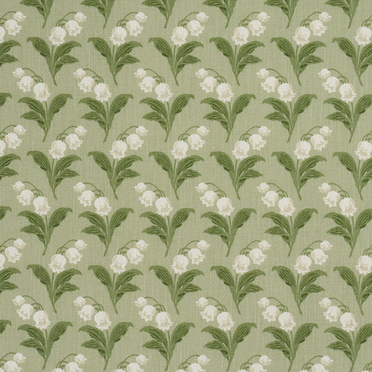Purchase 182140 | Lily Of The Valley Indoor/Outdoor, Moss - Schumacher Fabric