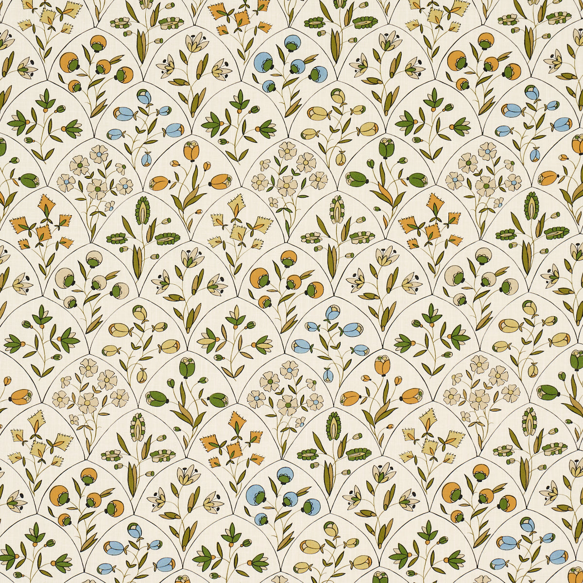 Purchase 182161 | Frances Floral Indoor/Outdoor, Document - Schumacher Fabric