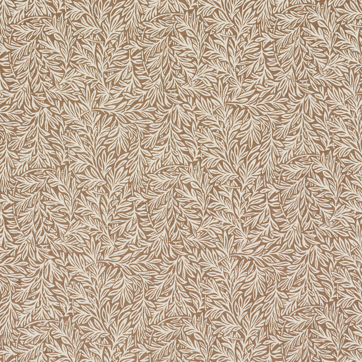 Purchase 182182 | Willow Leaf, Mocha - Schumacher Fabric