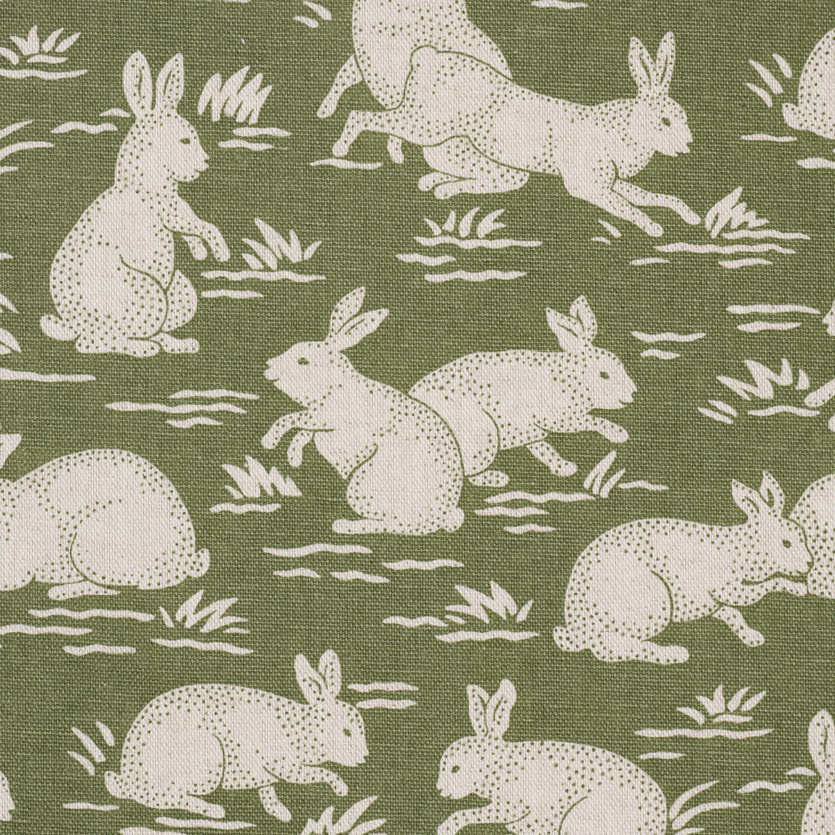 Purchase 182240 | Cottontails, Moss - Schumacher Fabric