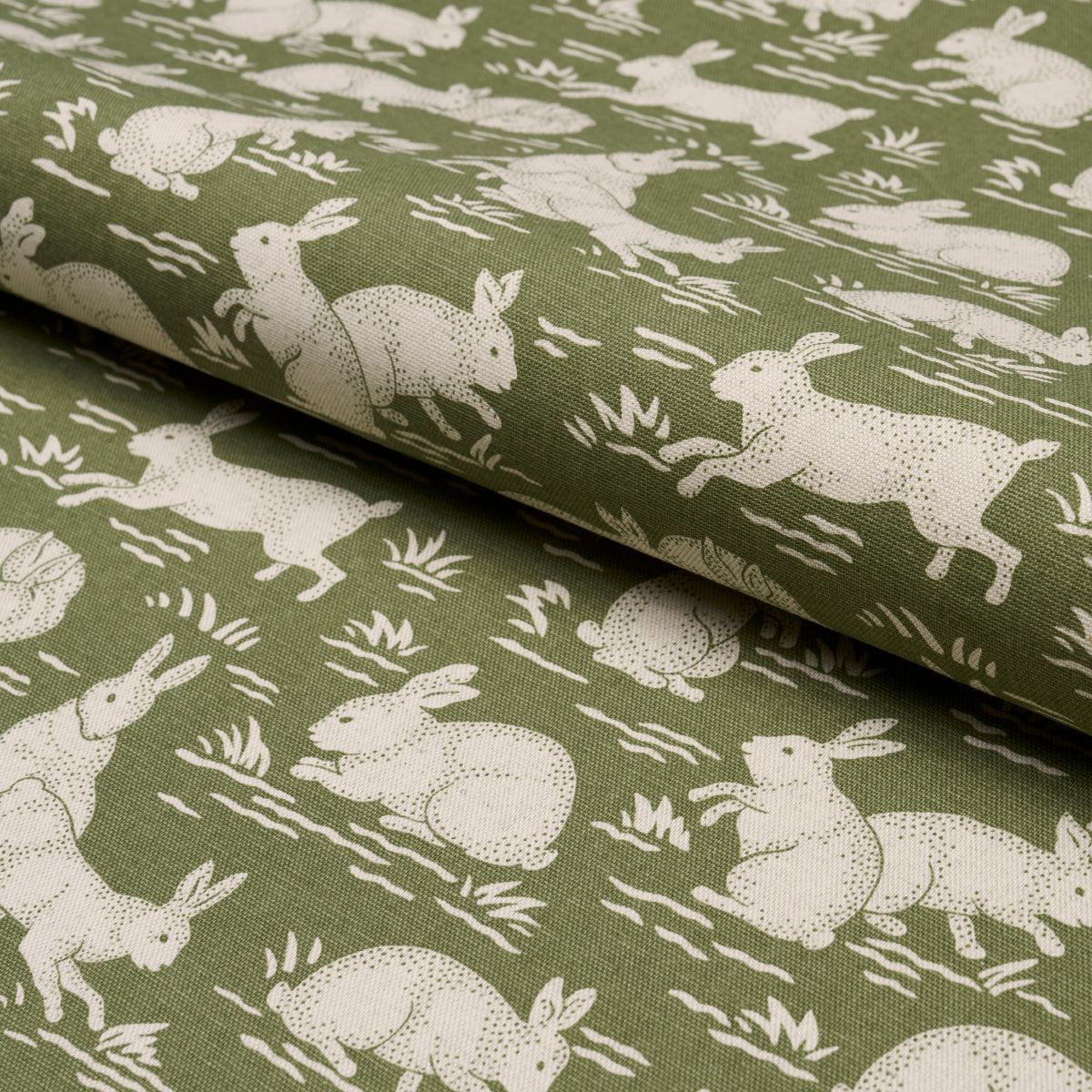 Purchase 182240 | Cottontails, Moss - Schumacher Fabric