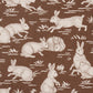 Purchase 182241 | Cottontails, Chestnut - Schumacher Fabric