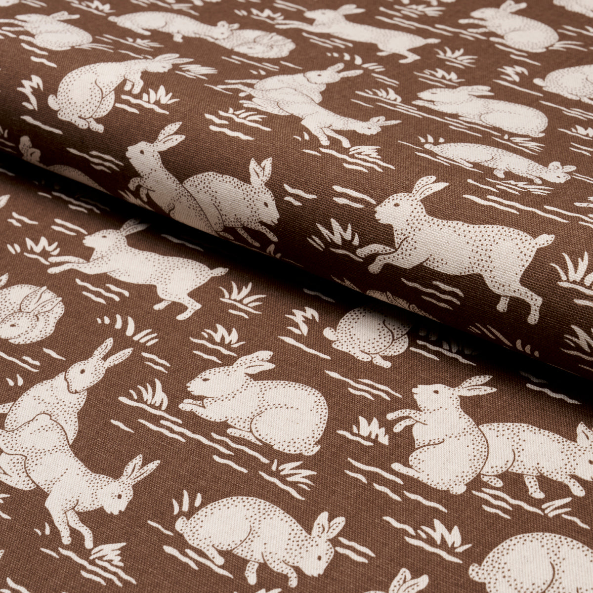 Purchase 182241 | Cottontails, Chestnut - Schumacher Fabric