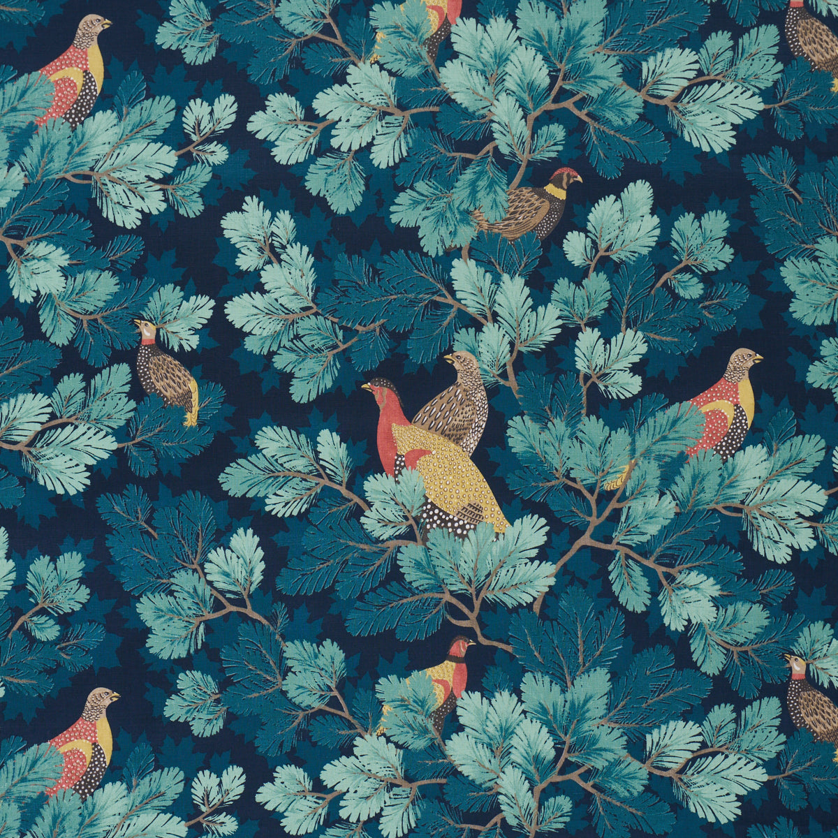 Purchase 182252 | Covey Hedge, Midnight - Schumacher Fabric