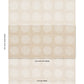 Purchase 182301 | Una Hand Block Print, Sand - Schumacher Fabric