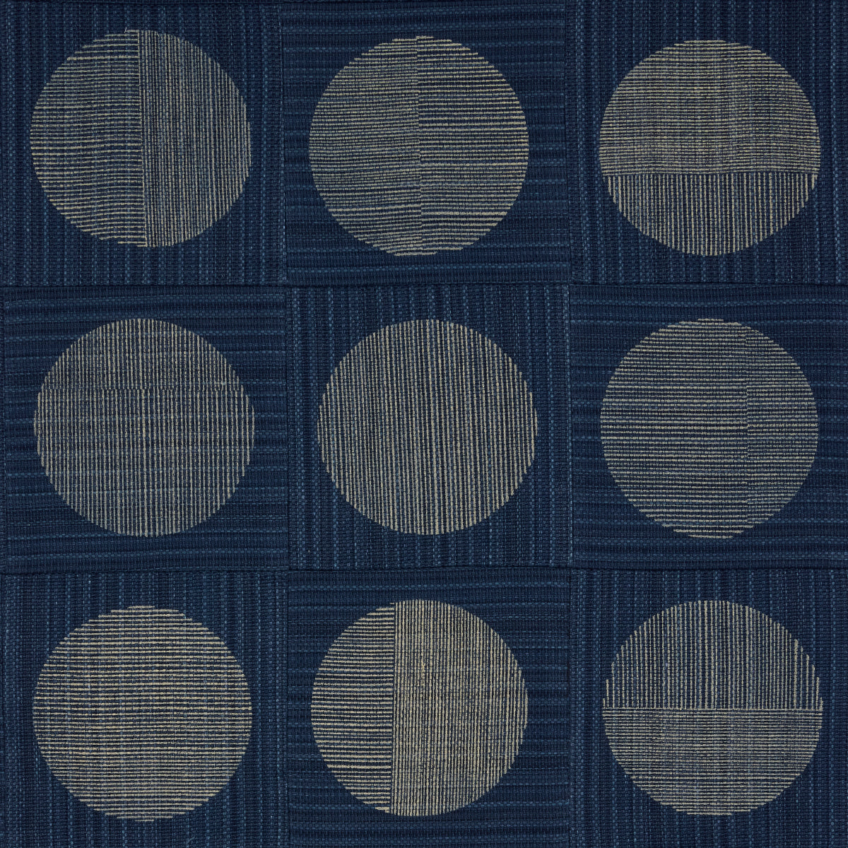 Purchase 182302 | Una Hand Block Print, Indigo - Schumacher Fabric