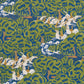 Purchase 182341 | Margaret Schloeman'S Fox Chase, Navy & Green - Schumacher Fabric