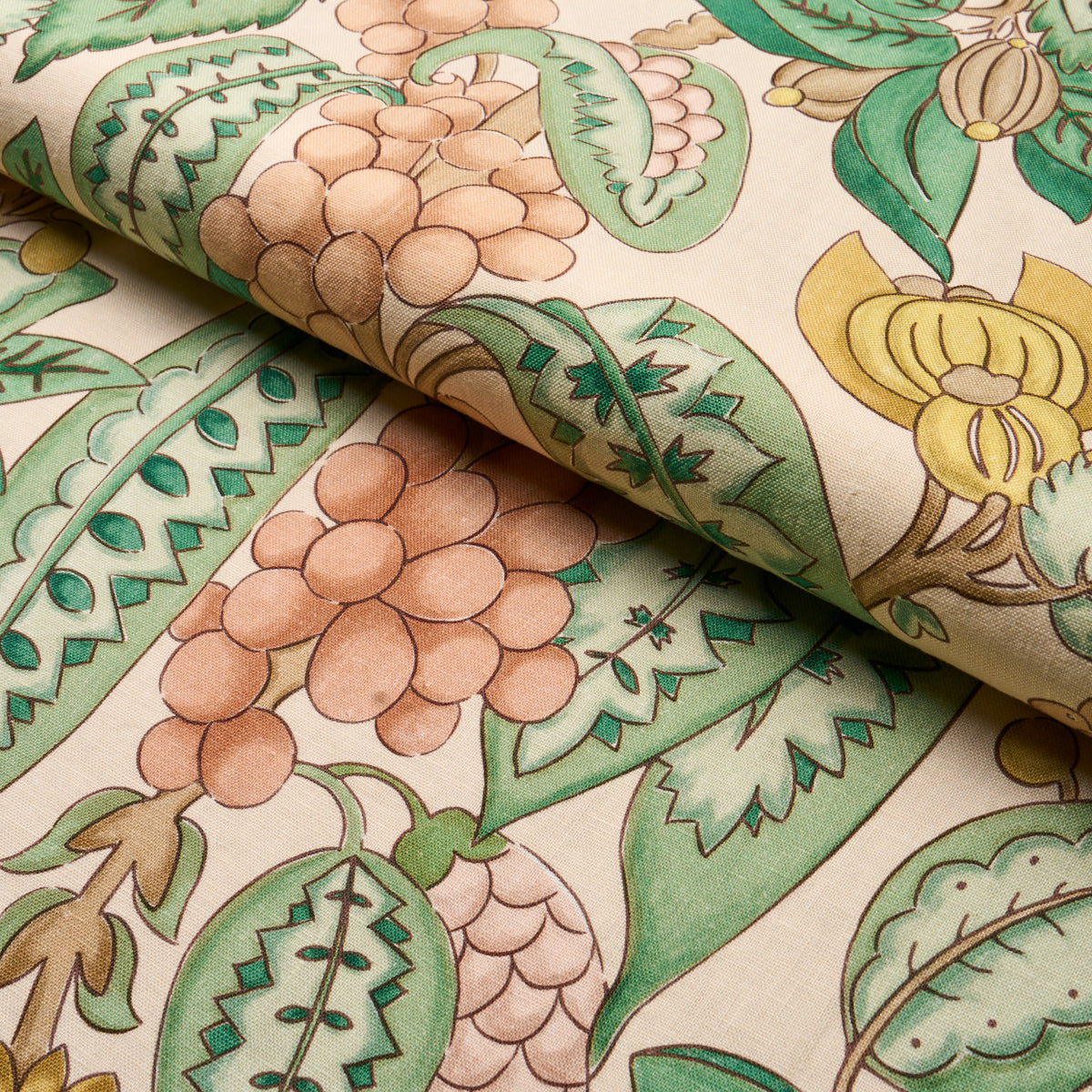 Purchase 182482 | Fruits De Saison, Apricot - Schumacher Fabric