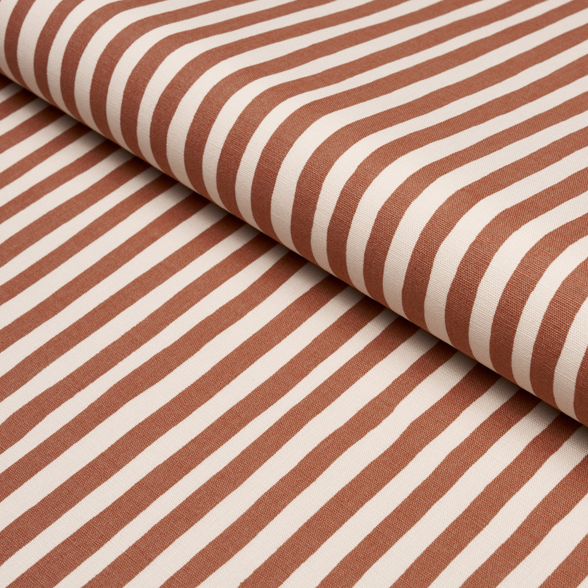 Purchase 182551 | Chaney Stripe, Terracotta - Schumacher Fabric