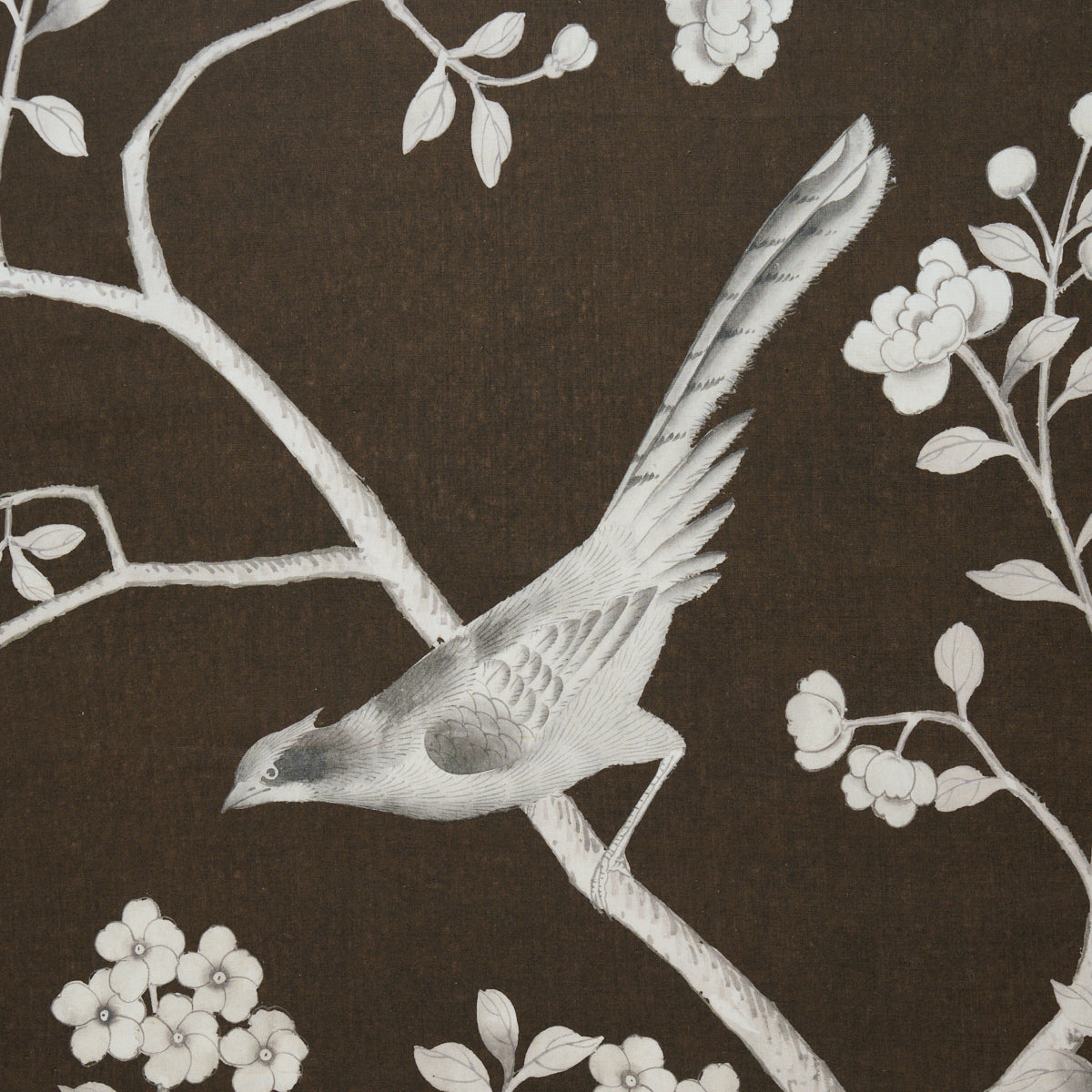 Purchase 182560 | Chinois Palais, Chocolate - Schumacher Fabric