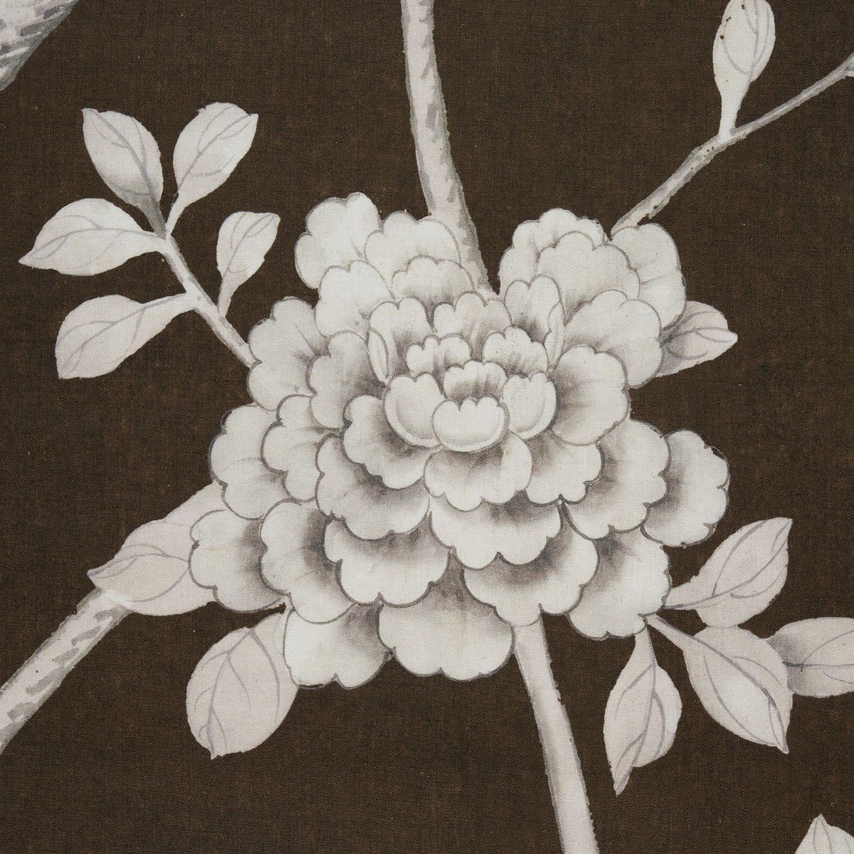 Purchase 182560 | Chinois Palais, Chocolate - Schumacher Fabric