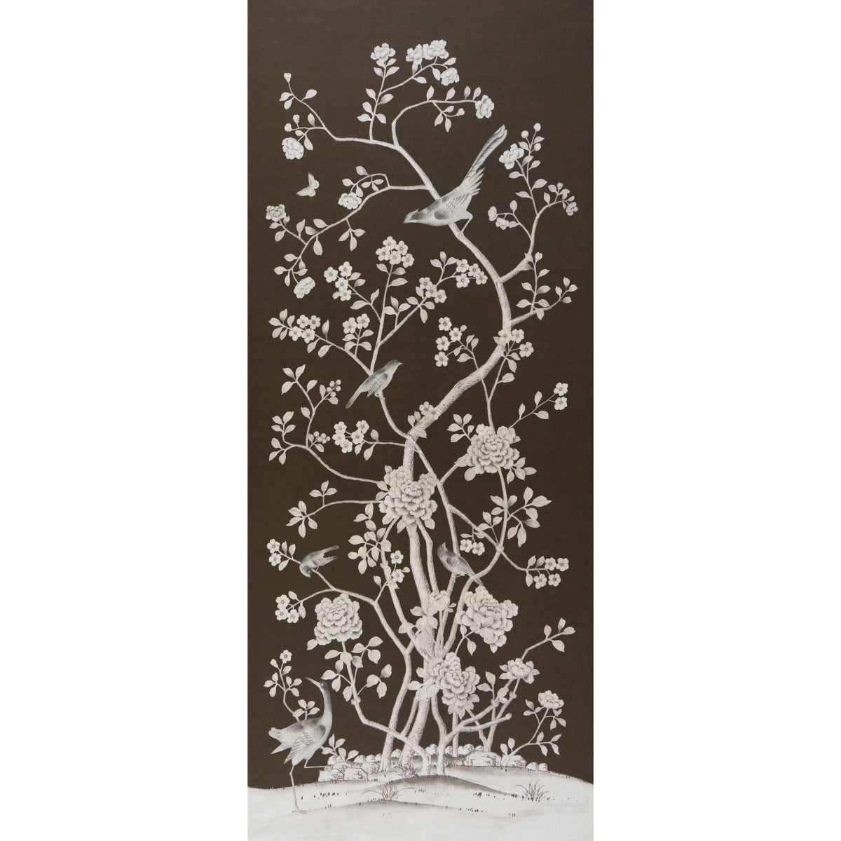 Purchase 182560 | Chinois Palais, Chocolate - Schumacher Fabric