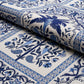 Purchase 182571 | Amazonas Mystique, Tropical Shades Of Blue - Schumacher Fabric