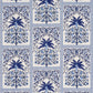 Purchase 182571 | Amazonas Mystique, Tropical Shades Of Blue - Schumacher Fabric