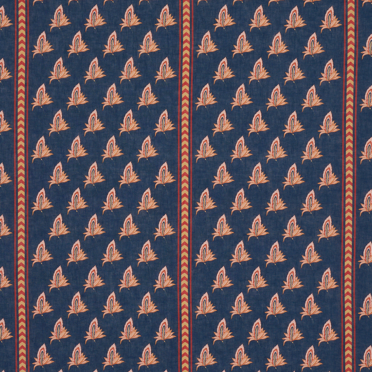 Purchase 182600 | Bangalore Imagination, Bleu - Schumacher Fabric