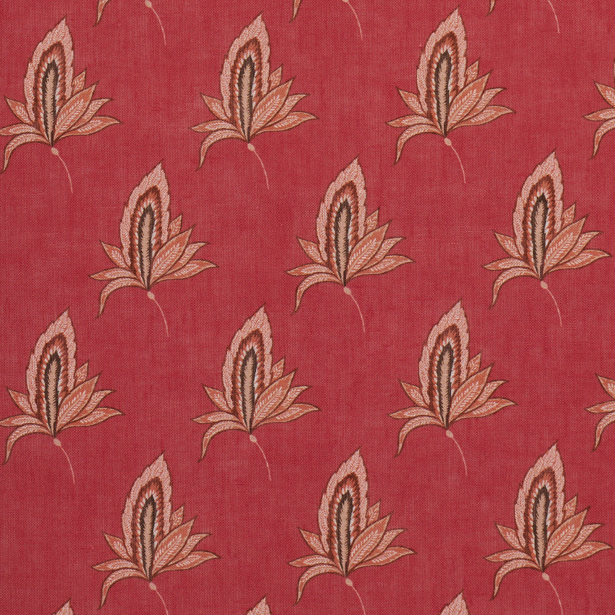 Purchase 182601 | Bangalore Imagination, Rouge - Schumacher Fabric