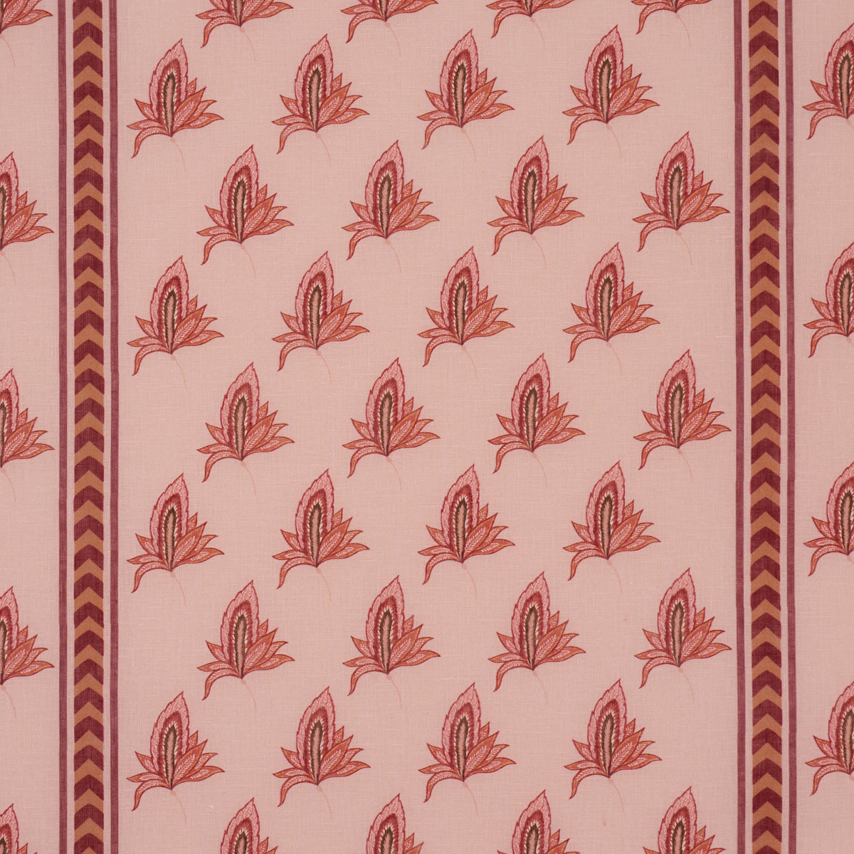 Purchase 182602 | Bangalore Imagination, Rose - Schumacher Fabric