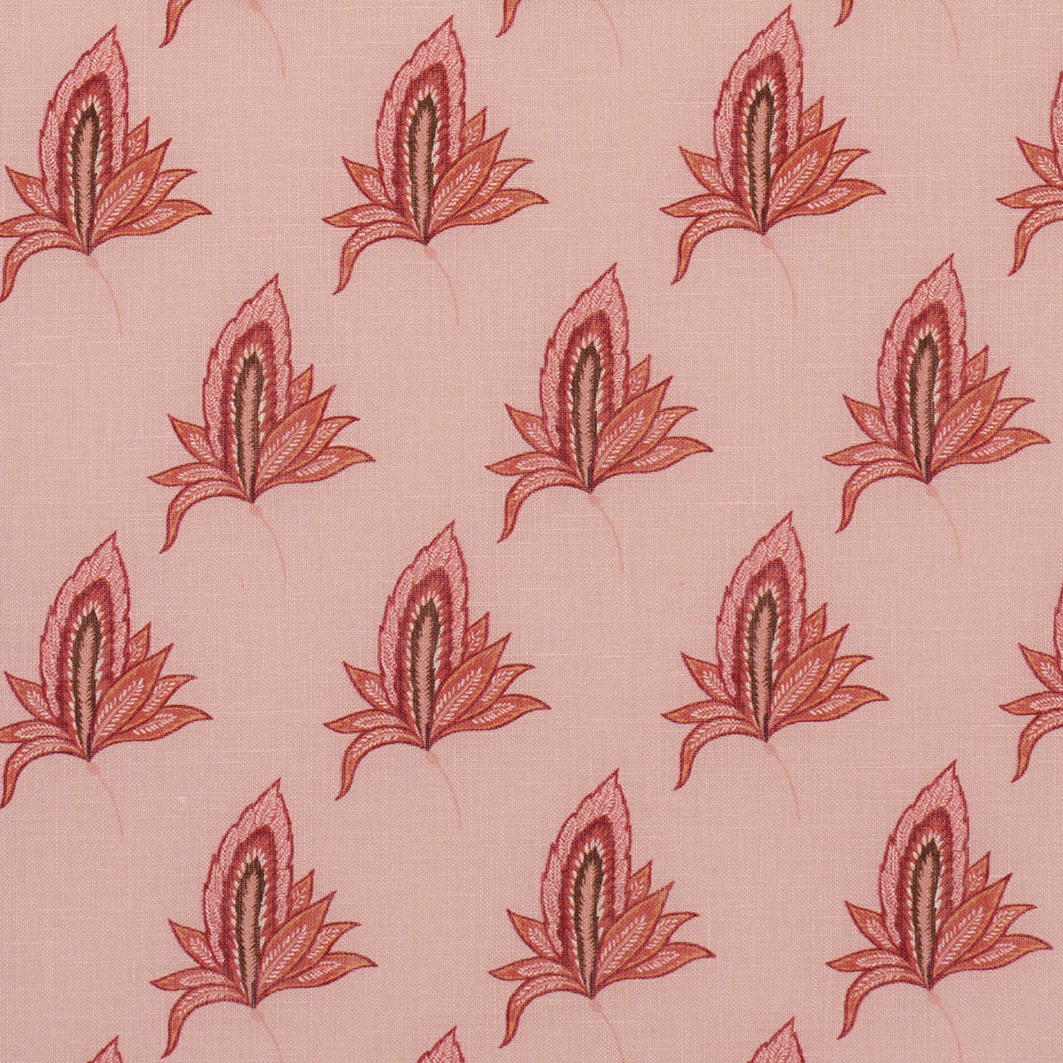 Purchase 182602 | Bangalore Imagination, Rose - Schumacher Fabric