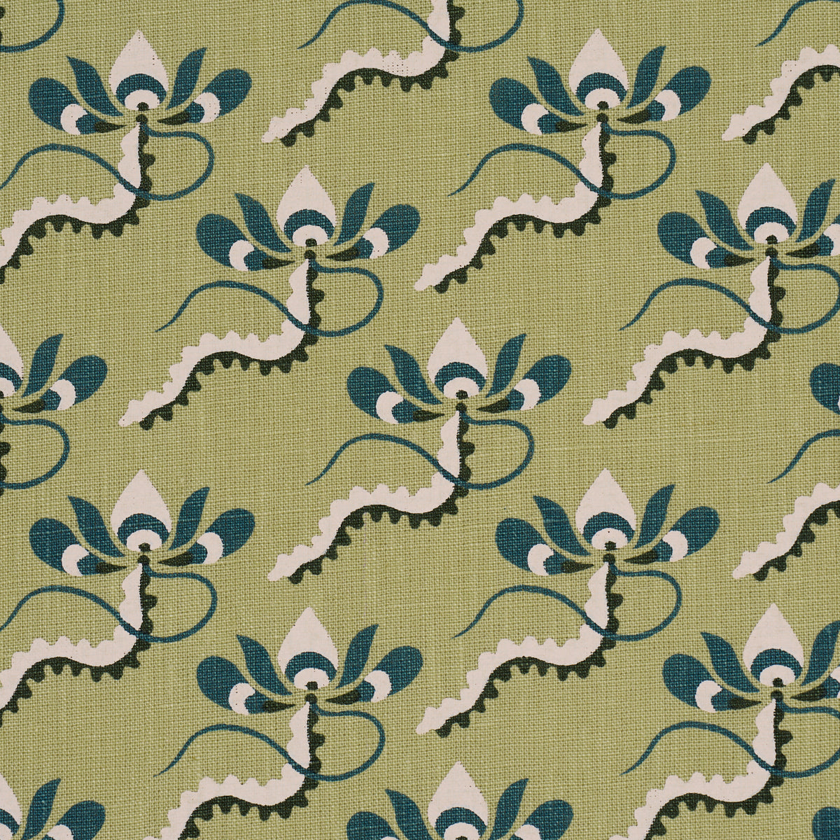 Purchase 182610 | Bombay Rainbow, Leaf - Schumacher Fabric