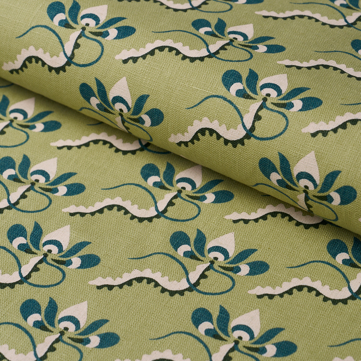 Purchase 182610 | Bombay Rainbow, Leaf - Schumacher Fabric